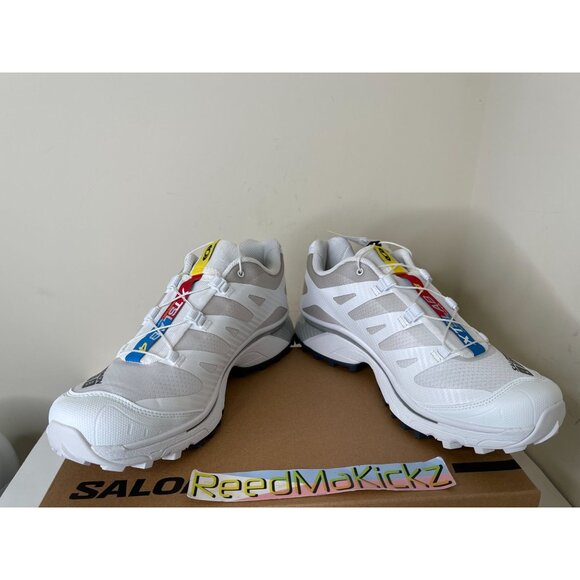 Salomon XT-4 OG White Ebony Lunar Rock Mens Sizes L471330 - Picture 4 of 7